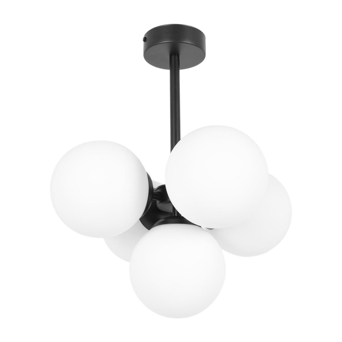 Lampa sufitowa K-5361 INEZ 38x45x38 cm do salonu lub pokoju czarny/biały nr. 4