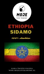 Kawa Etiopia Sidamo 1000g zmielona