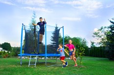 Trampolina o średnicy 374 cm dla dzieci do ogrodu - Miniaturka zdjęcia nr 7