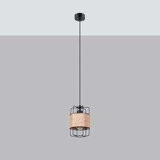 Lampa wisząca GIZUR 1 130x15x15cm nowoczesna E27 do salonu - Miniaturka zdjęcia nr 2