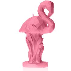 Świeca Flamingo Low-Poly Pink