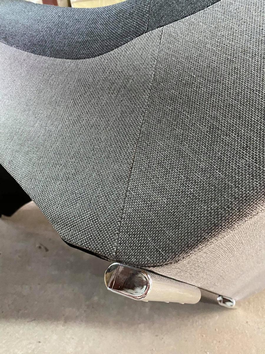 Szezlong BOSS 76x175x83 cm leżanka szary do salonu nr. 5