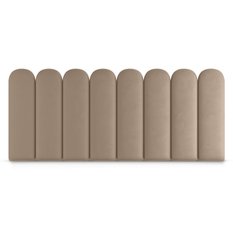 Panele tapicerowane 30x100 cm na ścianę płotek beżowy  - Miniaturka zdjęcia nr 4