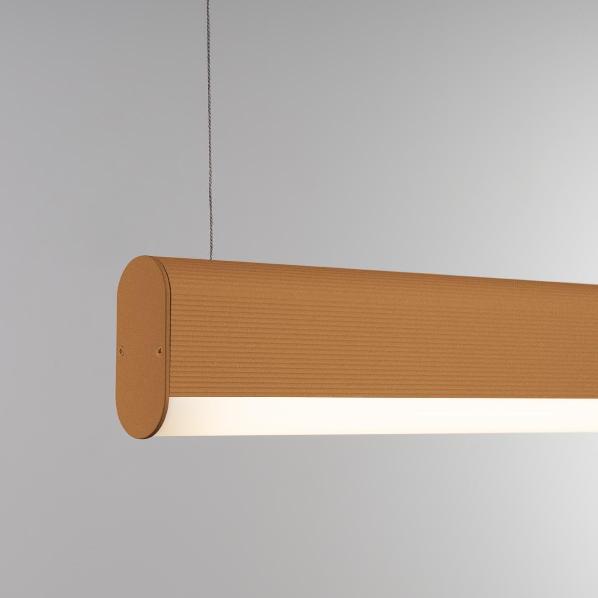 Lampa wisząca FARGE złota LED 4000K 150x8x120cm nowoczesna LED do salonu nr. 5