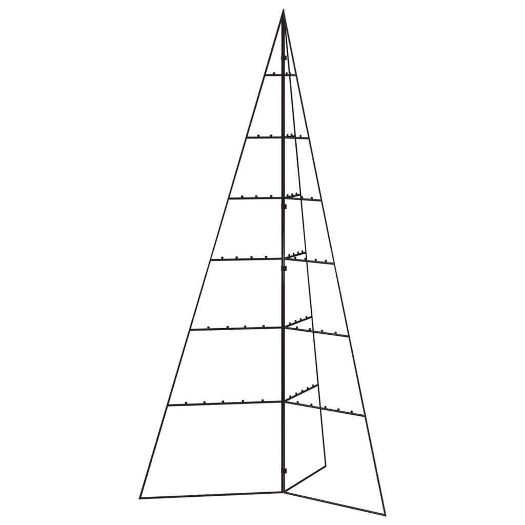  Metalowa choinka świąteczna, do dekoracji, czarna, 140 cm nr. 2