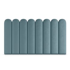 Panele tapicerowane 20x60 cm na ścianę płotek niebieski - Miniaturka zdjęcia nr 4