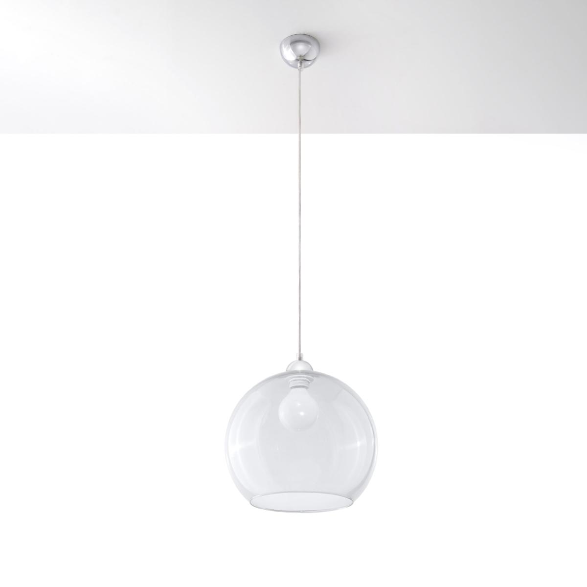 Lampa wisząca BALL transparentny 120x30x30cm nowoczesna E27 do salonu nr. 2