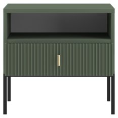 Szafka nocna Maggiore 53,9 cm smoke green czarny złoty - Miniaturka zdjęcia nr 5