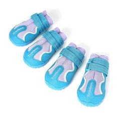 Profesjonalne buty dla psa Truelove Seasons niebieskie 4 szt 3 - 4.5 cm - Miniaturka zdjęcia nr 2