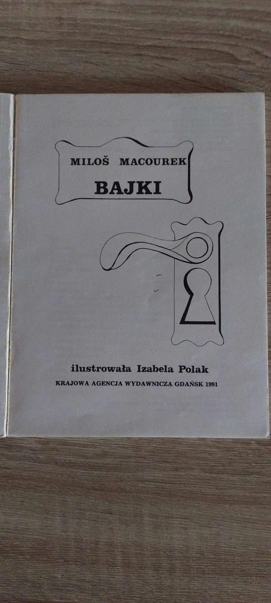 Książka   Bajki - Miloś Macourek. nr. 2