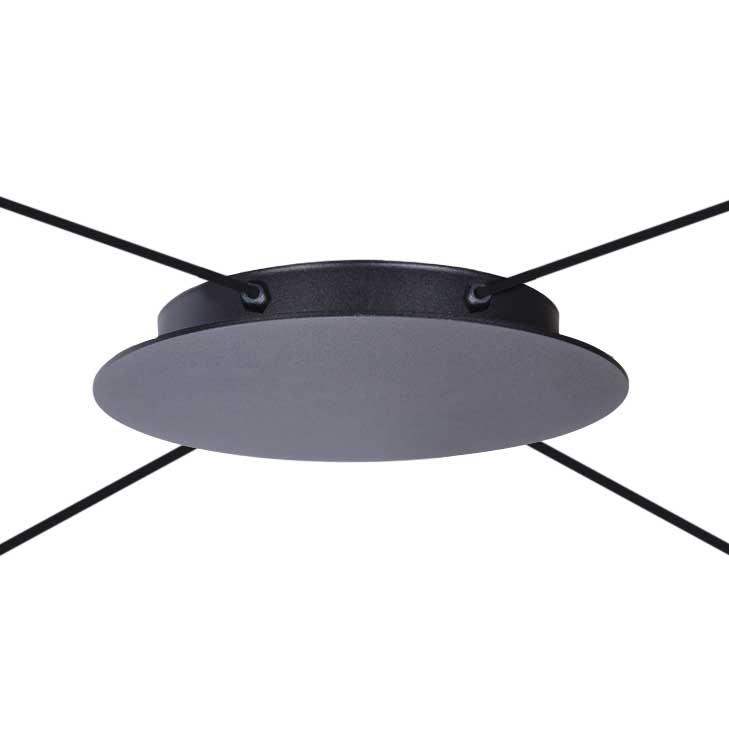 Lampa wisząca K-4892 VIGO 400x200x18 cm do salonu lub pokoju czarny/patyna nr. 2