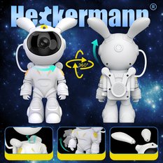 Projektor gwiazd LED astronauta Heckermann TYD-YHY-002 - Miniaturka zdjęcia nr 6