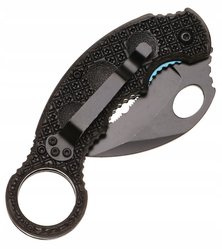 Nóż myśliwski 16 cm / 6 cm scyzoryk karambit piłkka składany turystyczny survivalowy - Miniaturka zdjęcia nr 5