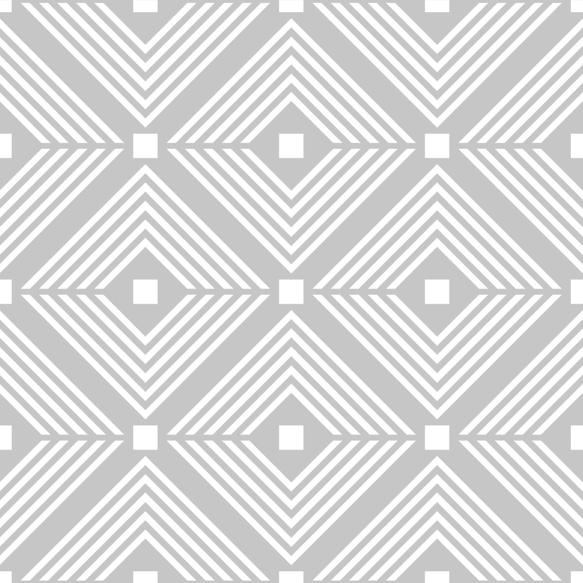 Tapeta Geometryczne Wzory w Odcieniach Szarości  53x1000  nr. 8