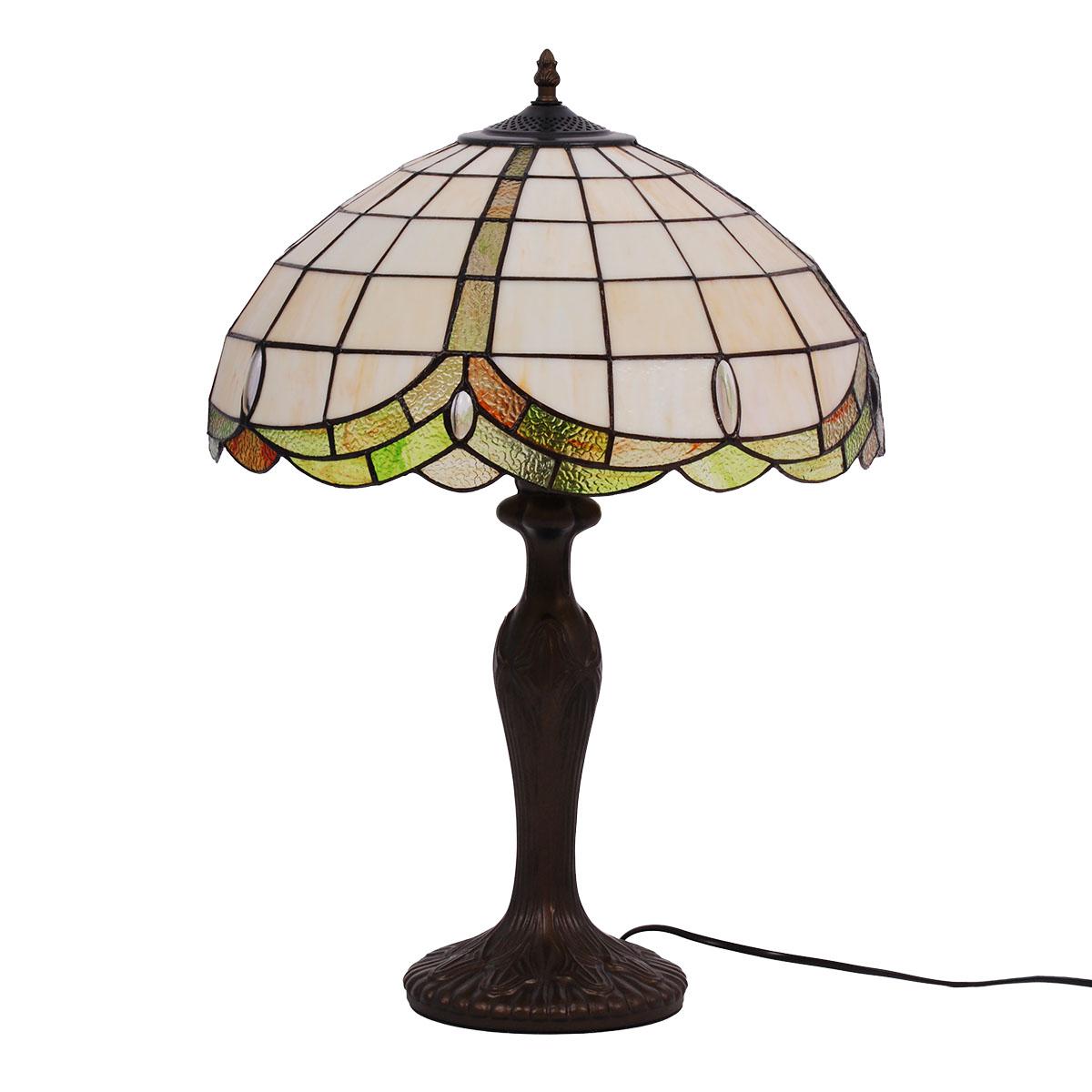 Lampka stołowa / nocna K-G162166 PAPI 40x62x25 cm do salonu lub pokoju wielokolorowy