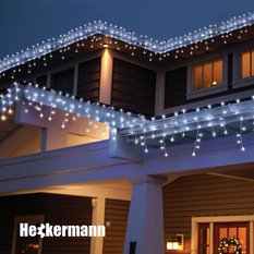 Kurtyna świetlna Heckermann CL-LHL-05 500LED Cool - Miniaturka zdjęcia nr 9