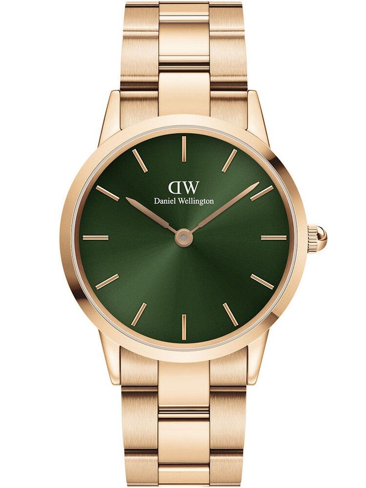 ZEGAREK DAMSKI DANIEL WELLINGTON DW00100419 Iconic Emerald 36mm + BOX nr. 1