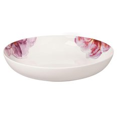 Miska sałatkowa 38 cm Rose Garden Villeroy & Boch biała ze wzorem do jadalni - Miniaturka zdjęcia nr 1