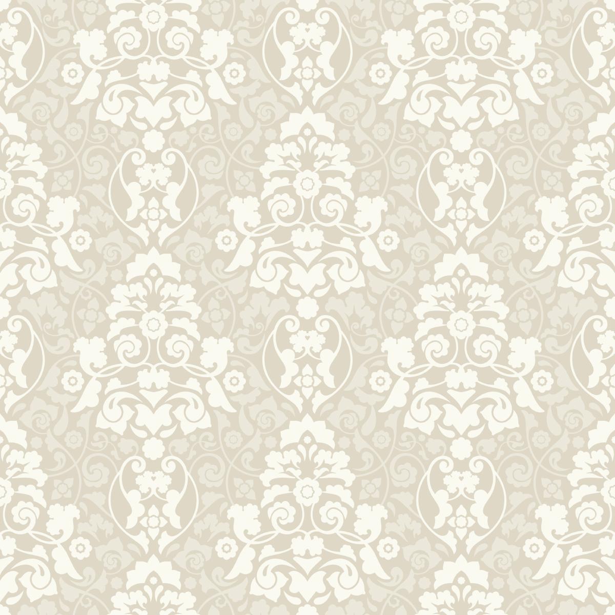 Tapeta Do Sypialni Beżowe ORNAMENTY Modne Wzory  nr. 5