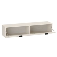 Szafka stojąca RTV AURA 140x33x30 cm na nóżkach do salonu kaszmir - Miniaturka zdjęcia nr 3