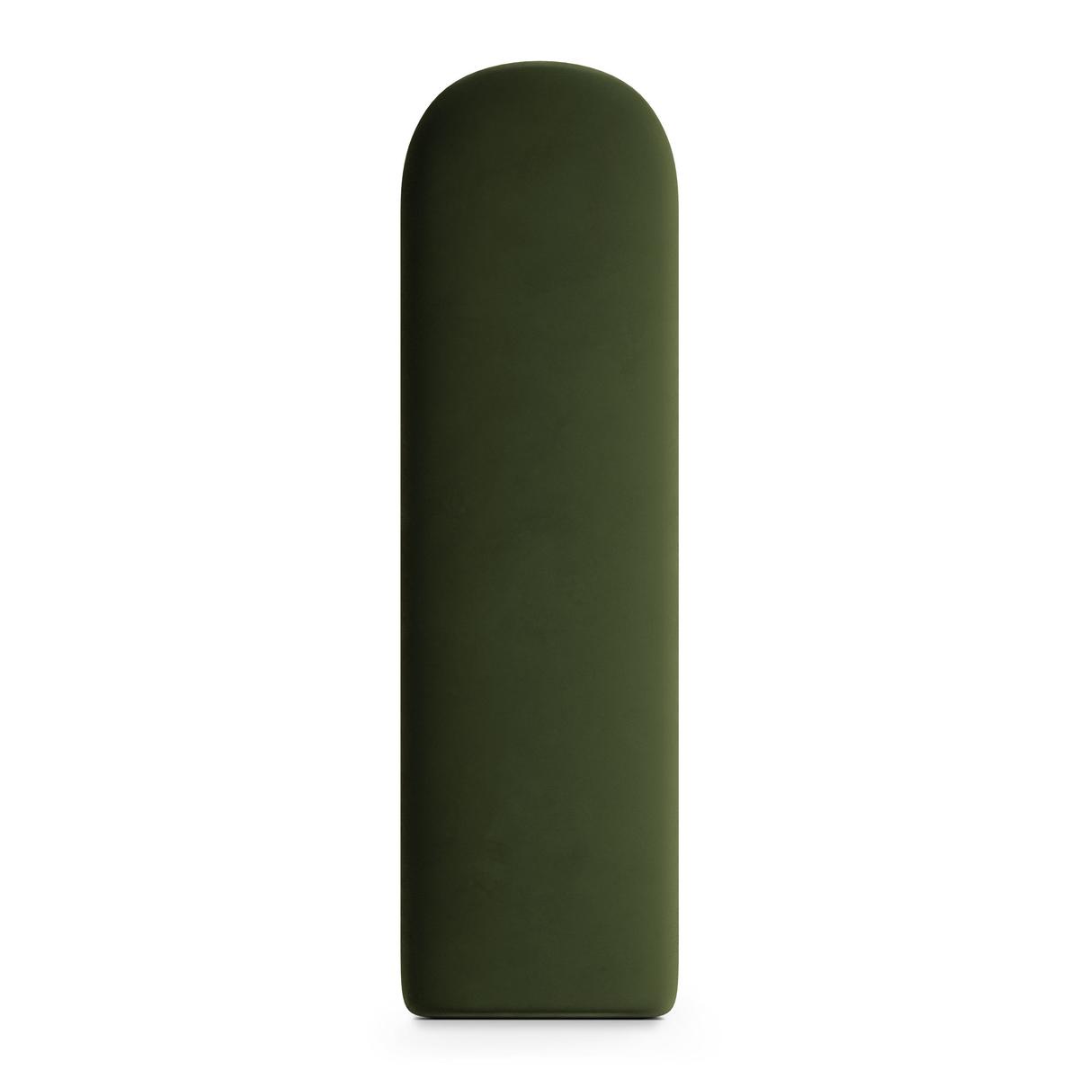 Panele tapicerowane 30x100 cm płotek magic velvet khaki nr. 4