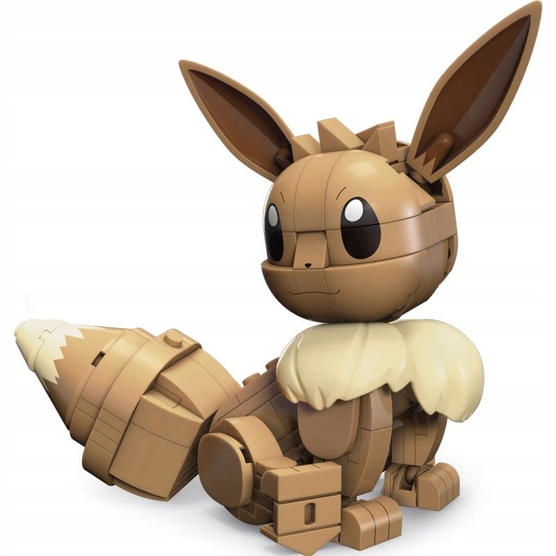 Figurka z klocków EEVEE pokemon mega construx mattel dla dziecka  nr. 3