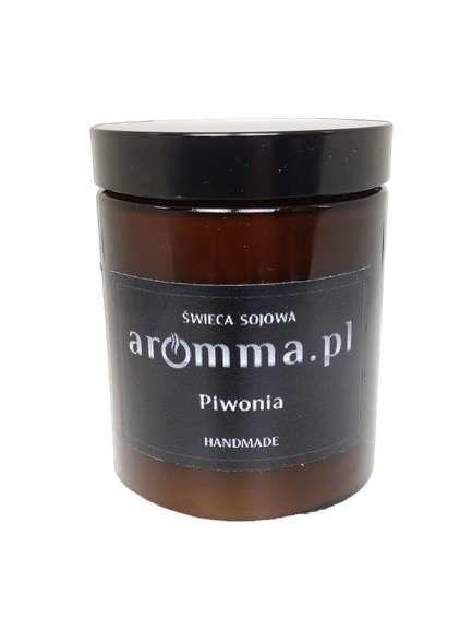 Świeca sojowa zapachowa Piwonia 180 ml - Aromma nr. 2