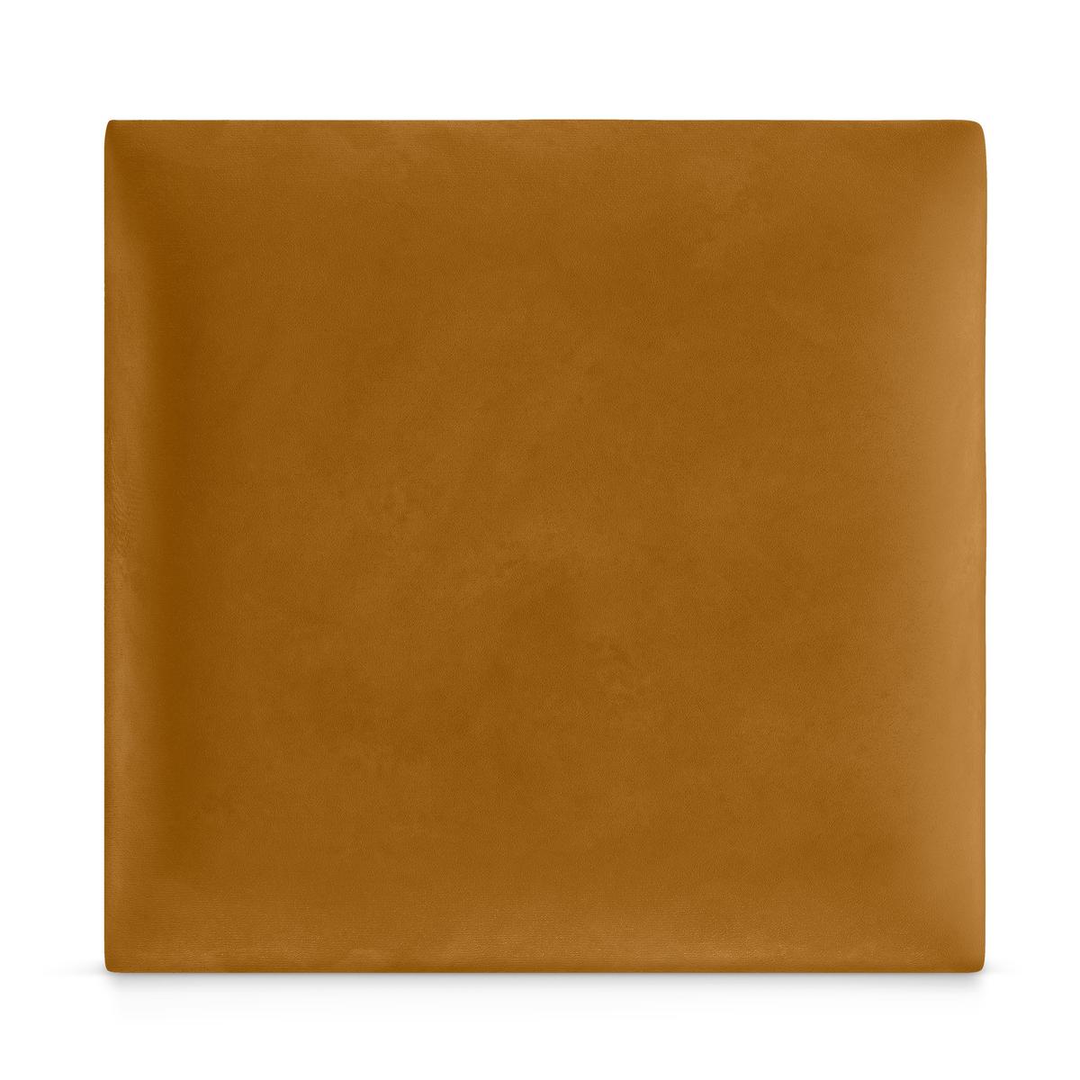 Panele tapicerowane 30x30 cm na ściankę kwadrat żółty nr. 2