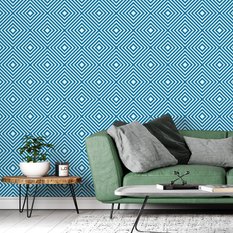 Tapeta Do Salonu Wzór GEOMETRYCZNY Efekt 3D Ozdoba 53x1000  - Miniaturka zdjęcia nr 3