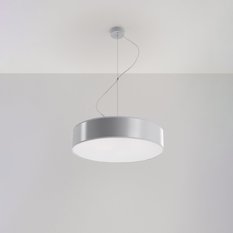 Lampa wisząca ARENA 45 szara 111x45x45cm nowoczesna E27 do salonu - Miniaturka zdjęcia nr 2