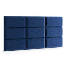 Panele tapicerowane 60x30 na ścianę magic velvet granatowy - Miniaturka zdjęcia nr 3