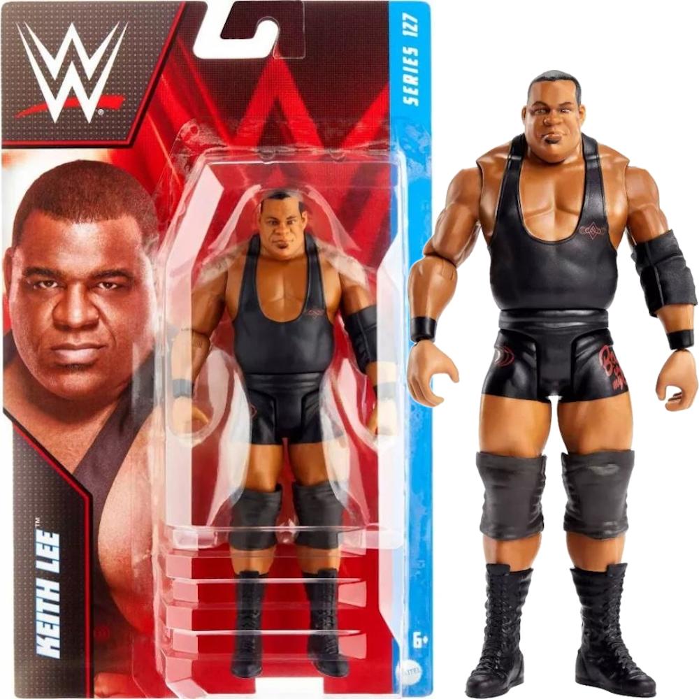 ORYGINALNA RUCHOMA FIGURKA KEITH LEE HDD05 WWE WRESTLING SERIA 127 MATTEL 