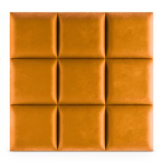 Panele tapicerowane 50x50 na ścianę magic velvet miodowy - Miniaturka zdjęcia nr 4