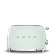 Toster SMEG 31x19,5x19,8 cm 50's Style na 2 kromki pastelowa zieleń do kuchni - Miniaturka zdjęcia nr 1