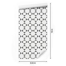 Tapeta MINIMALISTYCZNE Geometryczne Ornamenty 3D 53x1000  - Miniaturka zdjęcia nr 2