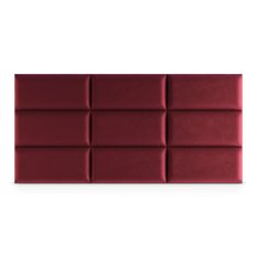 Panele tapicerowane 70x30 na ścianę magic velvet bordowy - Miniaturka zdjęcia nr 4