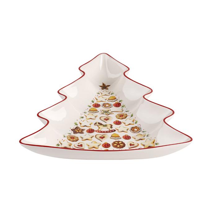 Miska Choinka 26,5 cm Winter Bakery Delight Villeroy & Boch  kolorowy do jadalni nr. 2