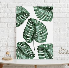 Plakat pattern monstera 30x40 cm dekoracja ścienna bez ram  - Miniaturka zdjęcia nr 2