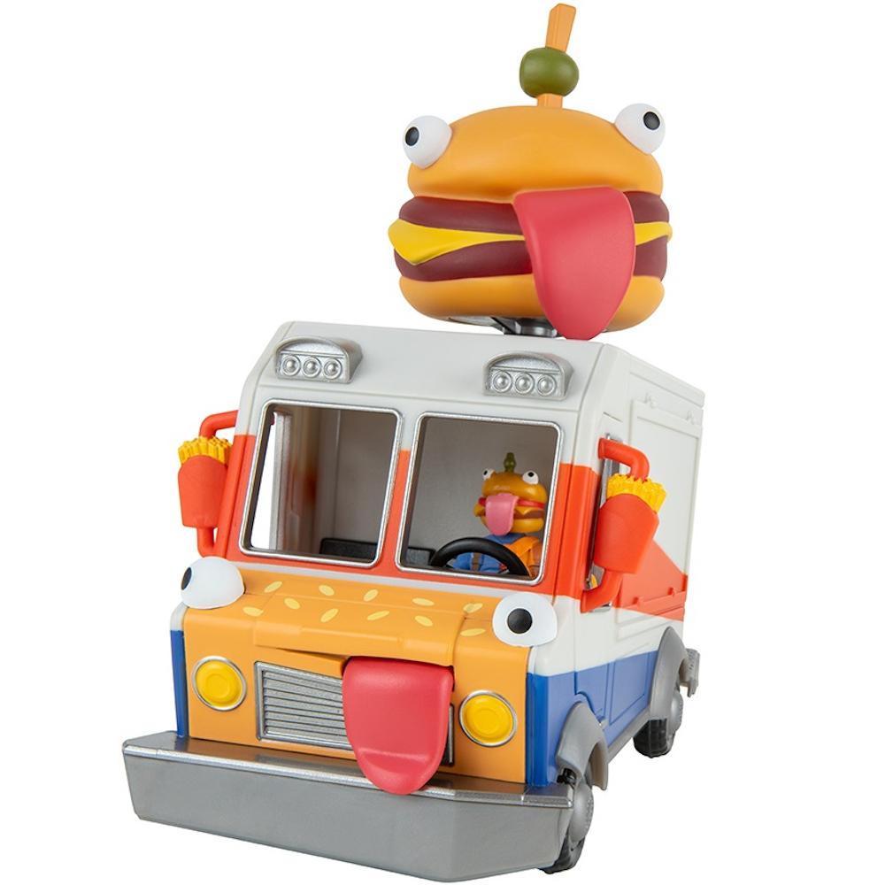 POJAZD DURRR BURGER + FIGURKA BEEF BOSS FORTNITE LEGENDARY MICRO SERIES  nr. 7