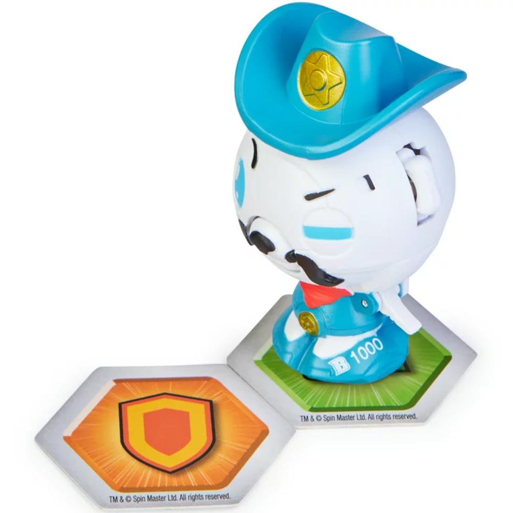 BAKUGAN BIAŁY HAOS FIGURKA SHERIFF CUBBO SPIN MASTER nr. 4