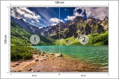 Fototapeta Jezioro Morskie Oko w Tatrach Dekoracja Ścienna do Salonu - Miniaturka zdjęcia nr 2