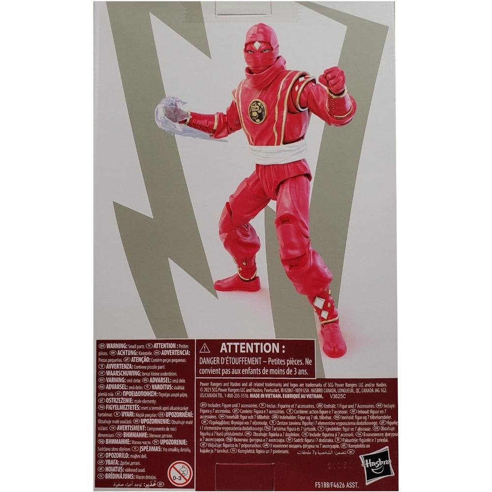 Figurka POWER RANGERS ninja czerwony ranger lighting collection mighty morphin dla dziecka nr. 6