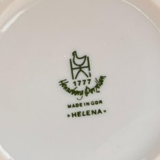 Porcelanowa szkatułka, bomboniera Henneberg Porzellain 1777, Niemcy lata 70. - Miniaturka zdjęcia nr 8