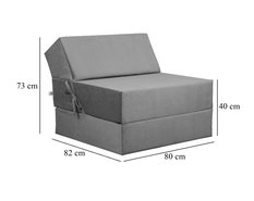 Prosty i wygodny Materac składany Paros jak sofa fotel gr.20cm! Różne warianty - Miniaturka zdjęcia nr 5