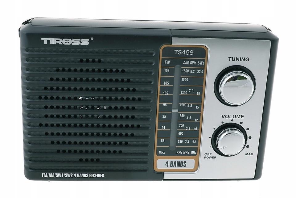 Radio przenośne 20,5 x 13 x 6,5 cm  FM AM  czarne nr. 2