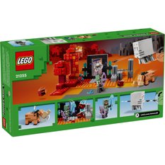 Zestaw klocków zasadzka w portalu do netheru 21255 lego minecraft duży dla dziecka - Miniaturka zdjęcia nr 4