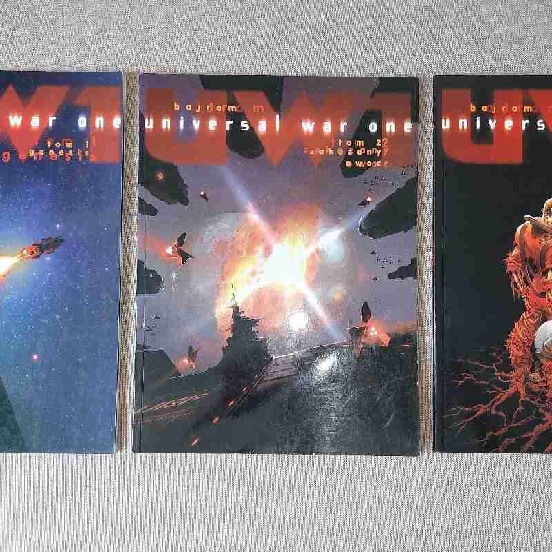 Komiks Universal War One UW1 tomy 1 2 3 Genesis