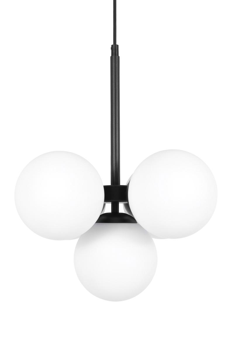 Lampa wisząca K-5362 INEZ 38x68x38 cm do salonu lub pokoju czarny/biały nr. 3