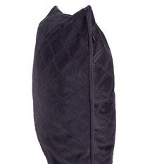 Poszewka CHIC GEOMETRY 45x45 cm szara tłoczona welwetowa - Miniaturka zdjęcia nr 2