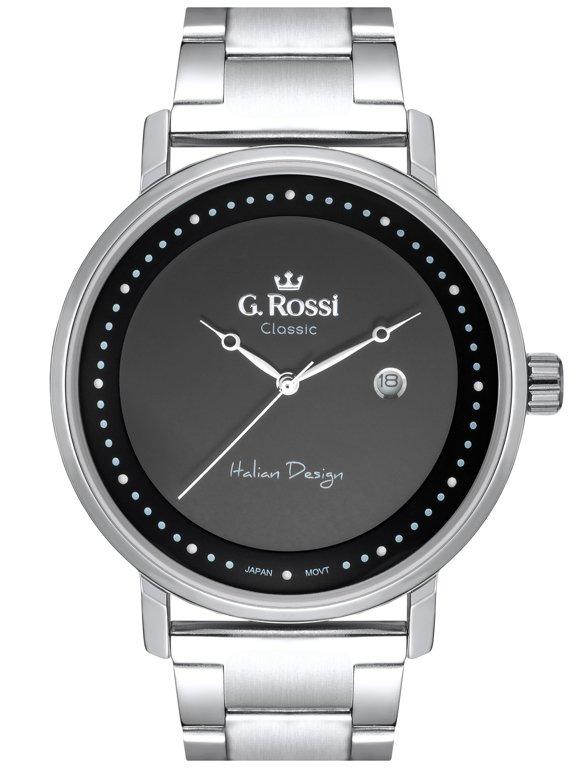 ZEGAREK G. ROSSI - C6182B-1C1 (zg256a) s./black + BOX nr. 1